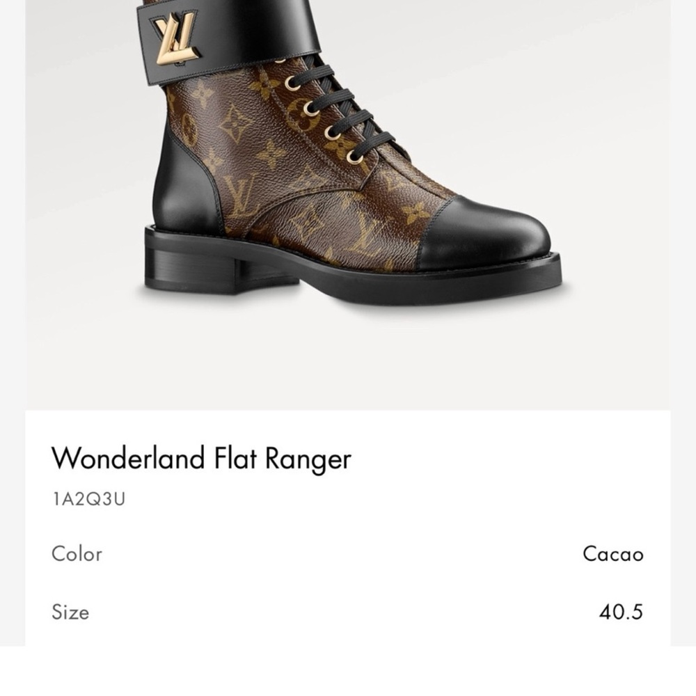 Louis Vuitton Wonderland Flat Ranger 40.5